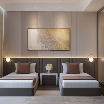 Strips Twin Bed