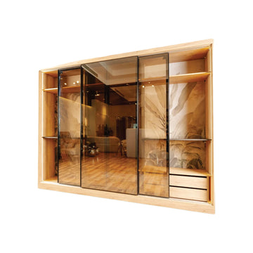 3M Glass Wardrobe