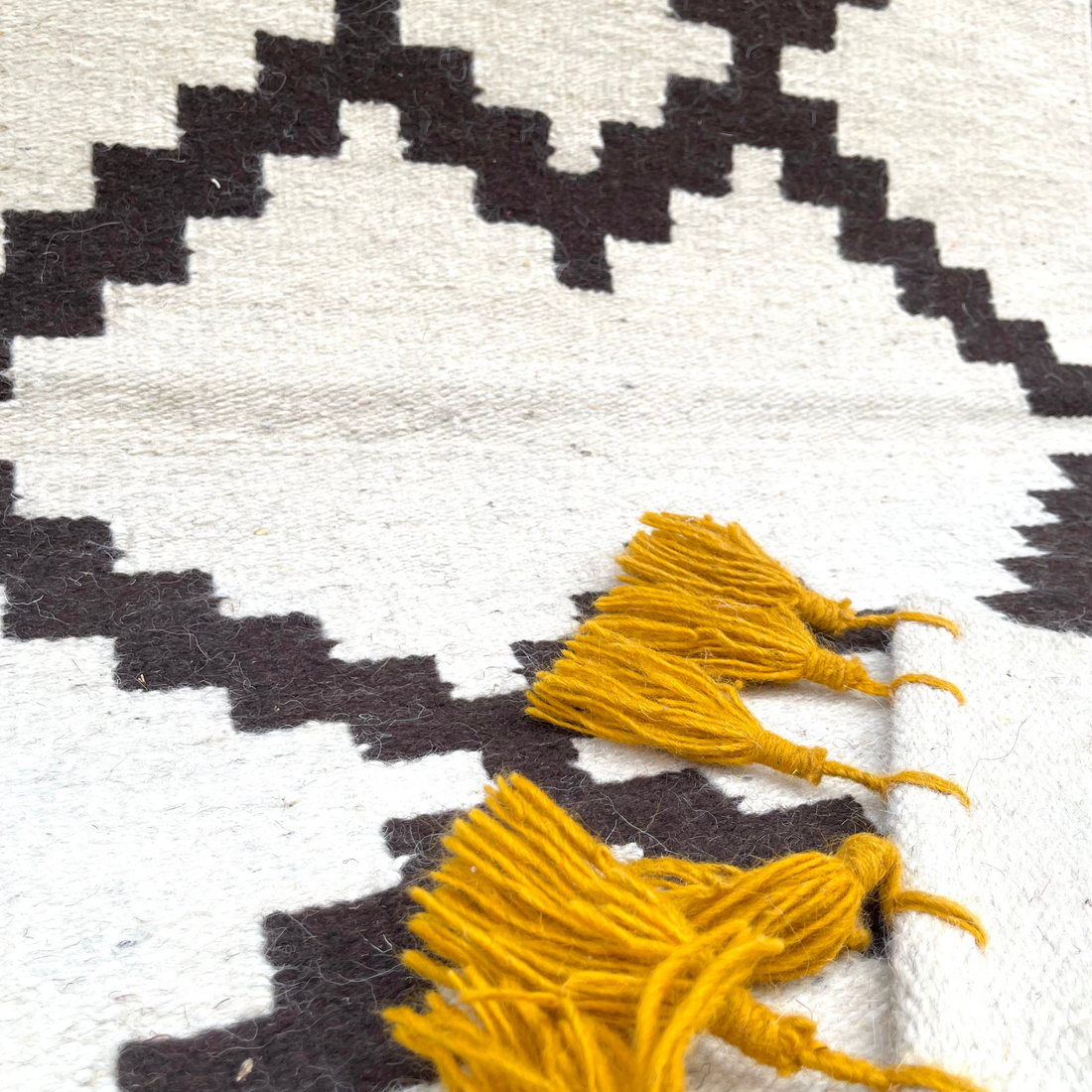 Karima Mustard Kilim Rug
