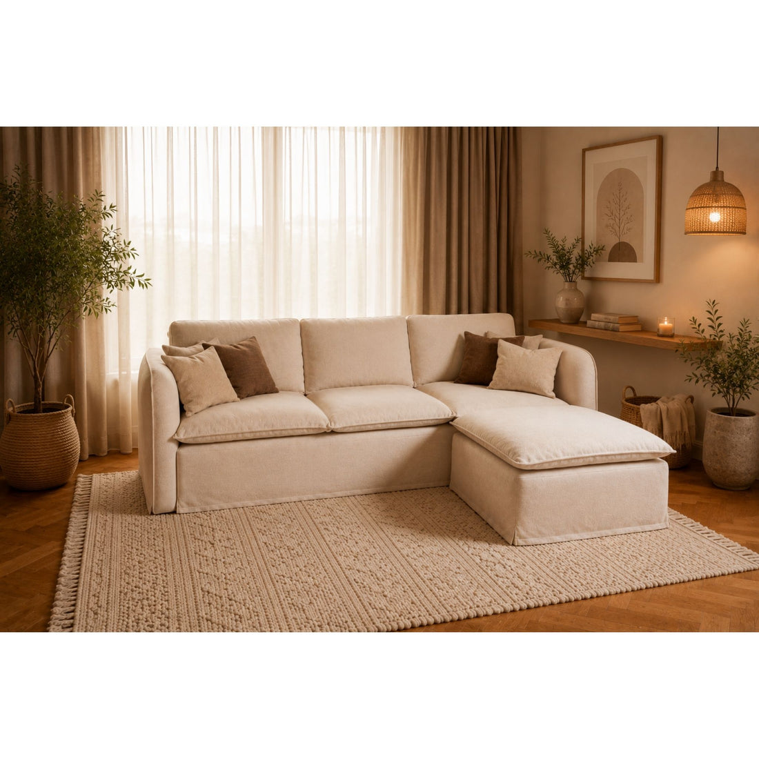 Cloudy Lshape Sofa